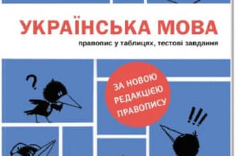 "Українська мова. Правопис у таблицях, тестові завдання" Олександр Авраменко, Оксана Тищенко